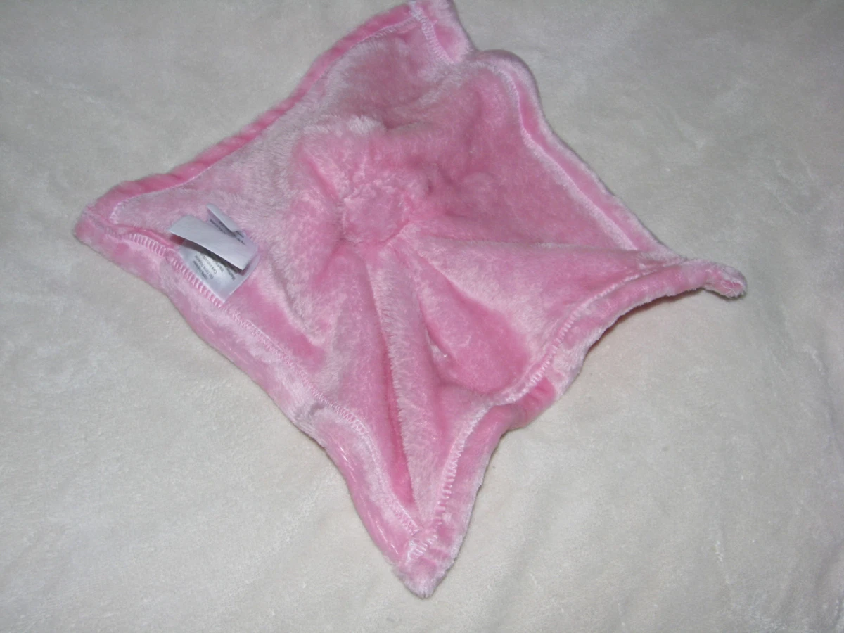 NEMCOR LITTLE JOURNEY ALDI PINK WHITE KITTY CAT KITTEN SECURITY BLANKET LOVEY