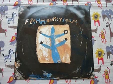 FISH MONKEY MAN ORIGINAL 1991 WARNER MUSIC UK 4 TRACK 12" VINYL E.P.