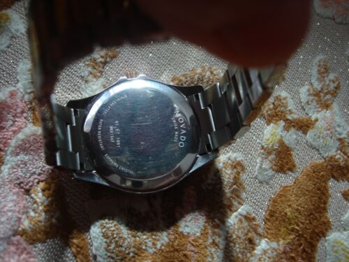 MOVADO Museum Classic Diamond 34mm Two Tone Swiss Men’s Watch Sapphire Crystal - Picture 4 of 12