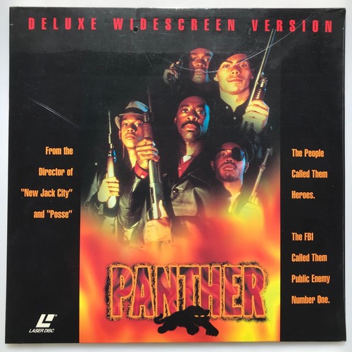Panther Laserdisc Brand New Still Sealed Black Panthers 1995 Mario Van Peebles - 第 1/2 張圖片