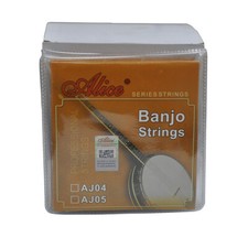 5Packs Alice Banjo Strings Plated Steel Coated Copper Alloy Winding DBGCG AJ05