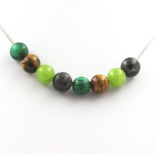 Colliers Minéraux Composés Labradorite LABRADORITE - Collier Composé