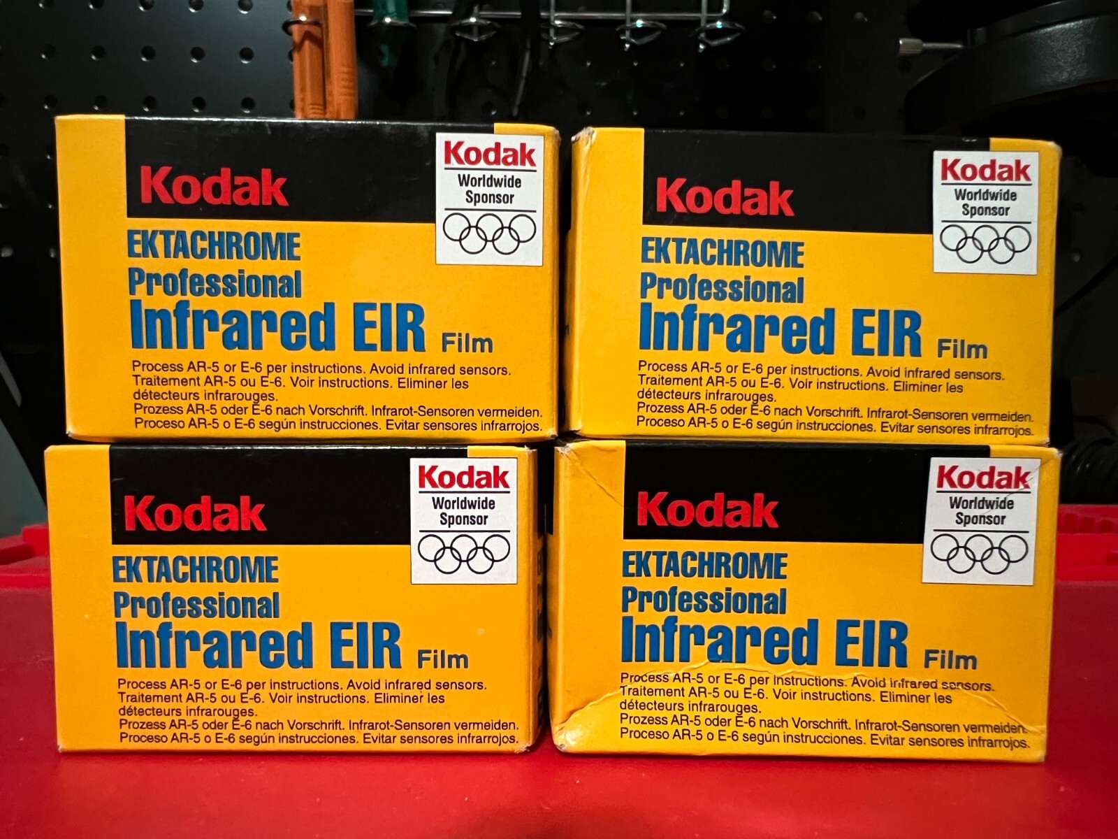 Kodak Ektachrome EIR Color Infrared 35mm film AKA Aerochrome