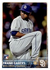 Frank Garces 2015 Topps Update Rookie Card #US367