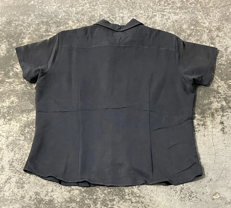 Camisa para mujer Cubavera Kidco abotonada manga corta adulto talla X-grande Foto 2 de 4