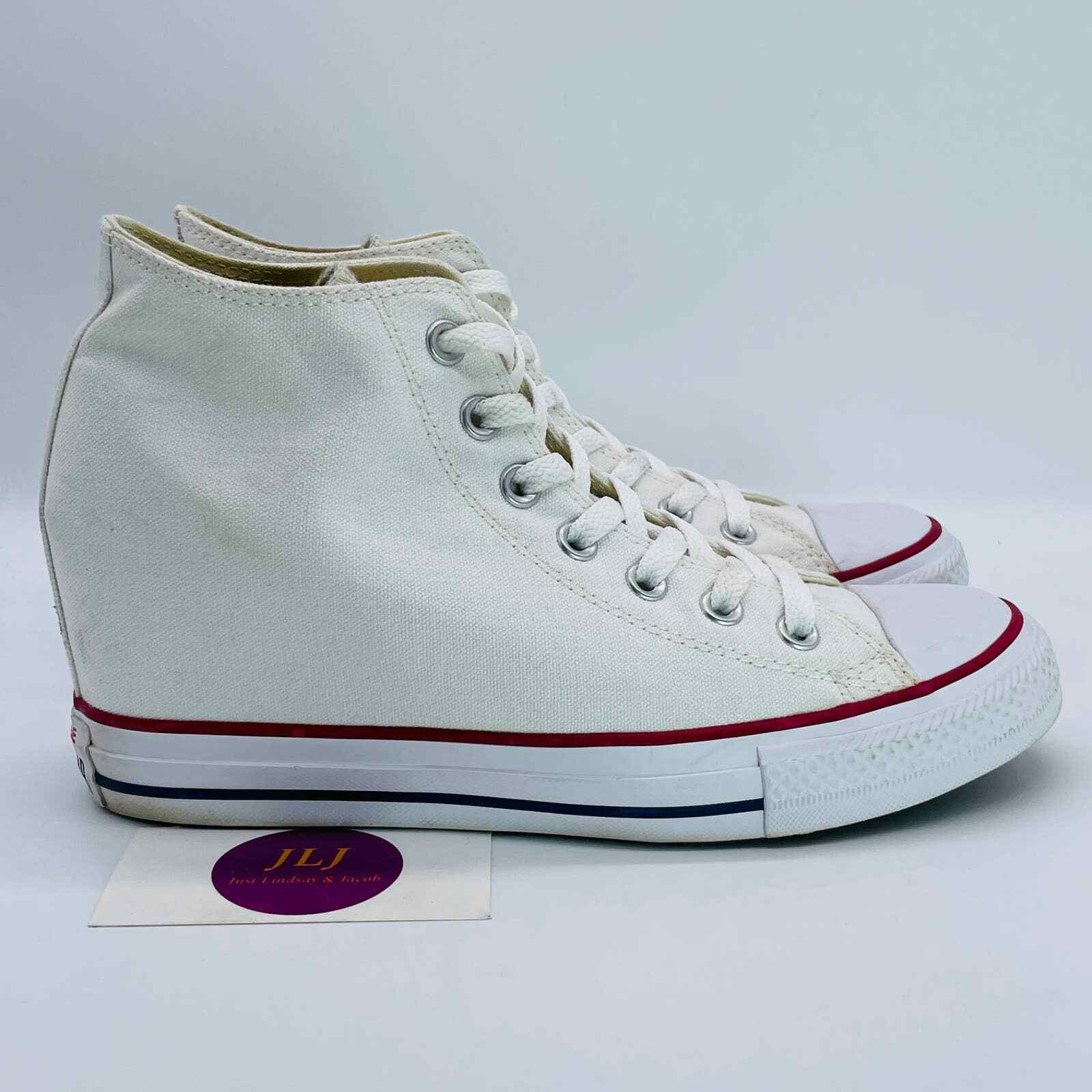 Converse Chuck Taylor Lux Hidden Wedge Heel Mid Sneak… Gem