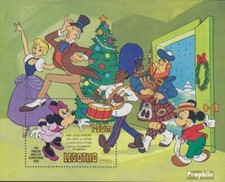 lesotho Bloc 16 (complète edition) neuf avec gomme originale 1982 walt disney pe