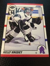 Kelly Hrudey Kings 1990-91 Score #115