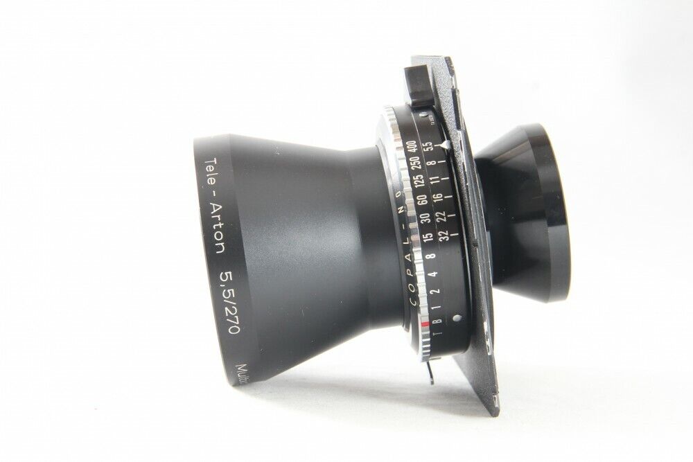 Exc Schneider Kreuznach Tele-Arton 270mm f/5.5 MC Large Exc Schneider Kreuznach Tele-Arton 270mm f/5.5 MC Large