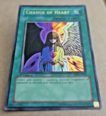 Yu-Gi-Oh! MRD-E060 Change of Heart ultra rare 1st ed. MINT | eBay