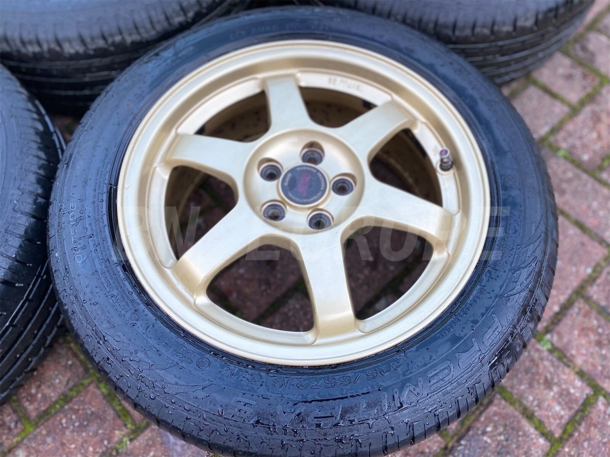 ホイールセット GC8 STI RAYS TE07
