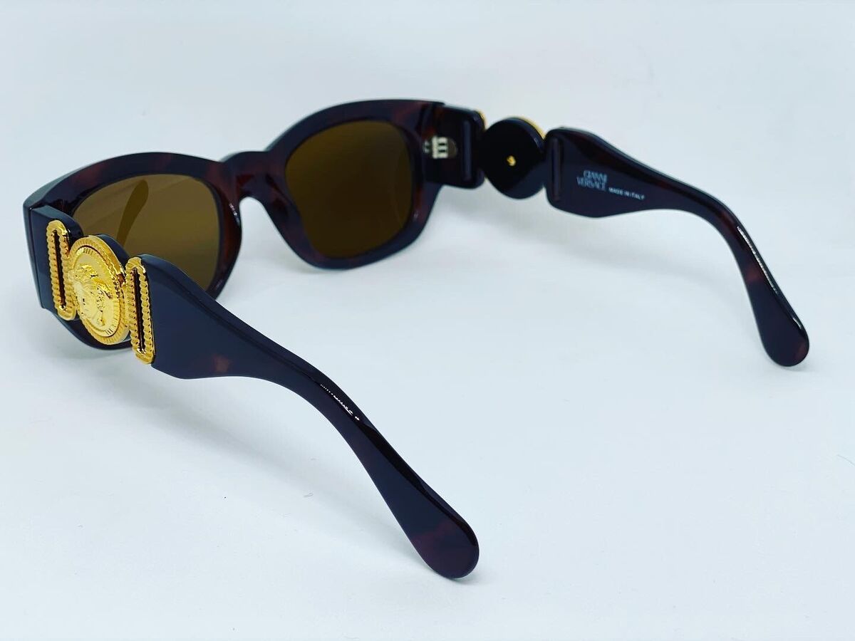 Rare 1980s Vintage Gianni VERSACE Sunglasses MOD413/A COL Rare 1980s Vintage Gianni VERSACE Sunglasses MOD413/A COL