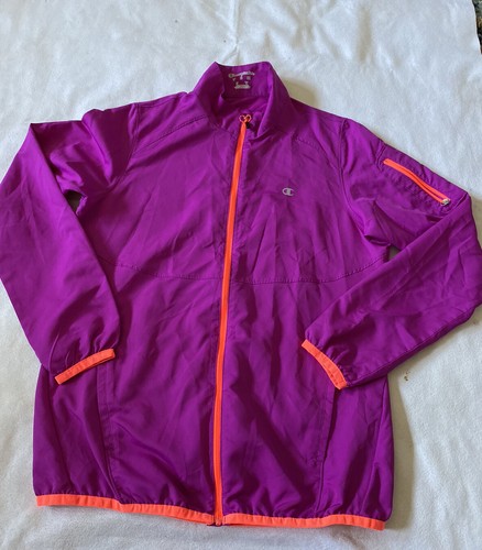 Champion Elite Jacket Neon Purple Zip 
