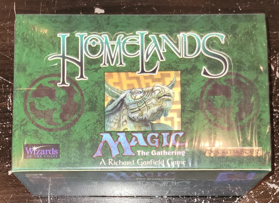 Magic The Gathering Homelands 1995 2 paquetes de refuerzo sellados gratis EE. UU. ENVÍO Foto 3 de 3