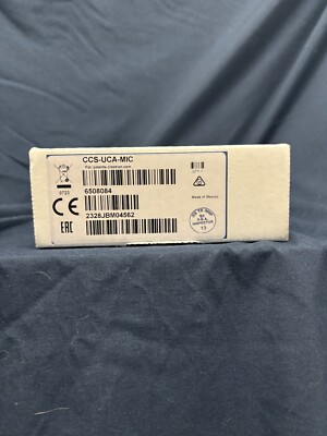 Unopened Creston CCS-UCA-MIC Microphone Pod 