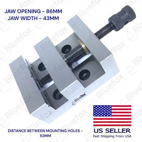 85mm Milling Slide Vice Grinding Vice Mini Hardened & Ground High Quality - 第 1/6 張圖片