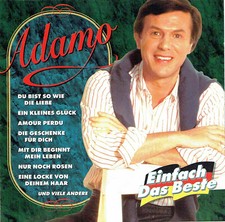 (CD) Adamo - Einfach Das Beste - Es Geht Eine Träne Auf Reisen, u.a.
