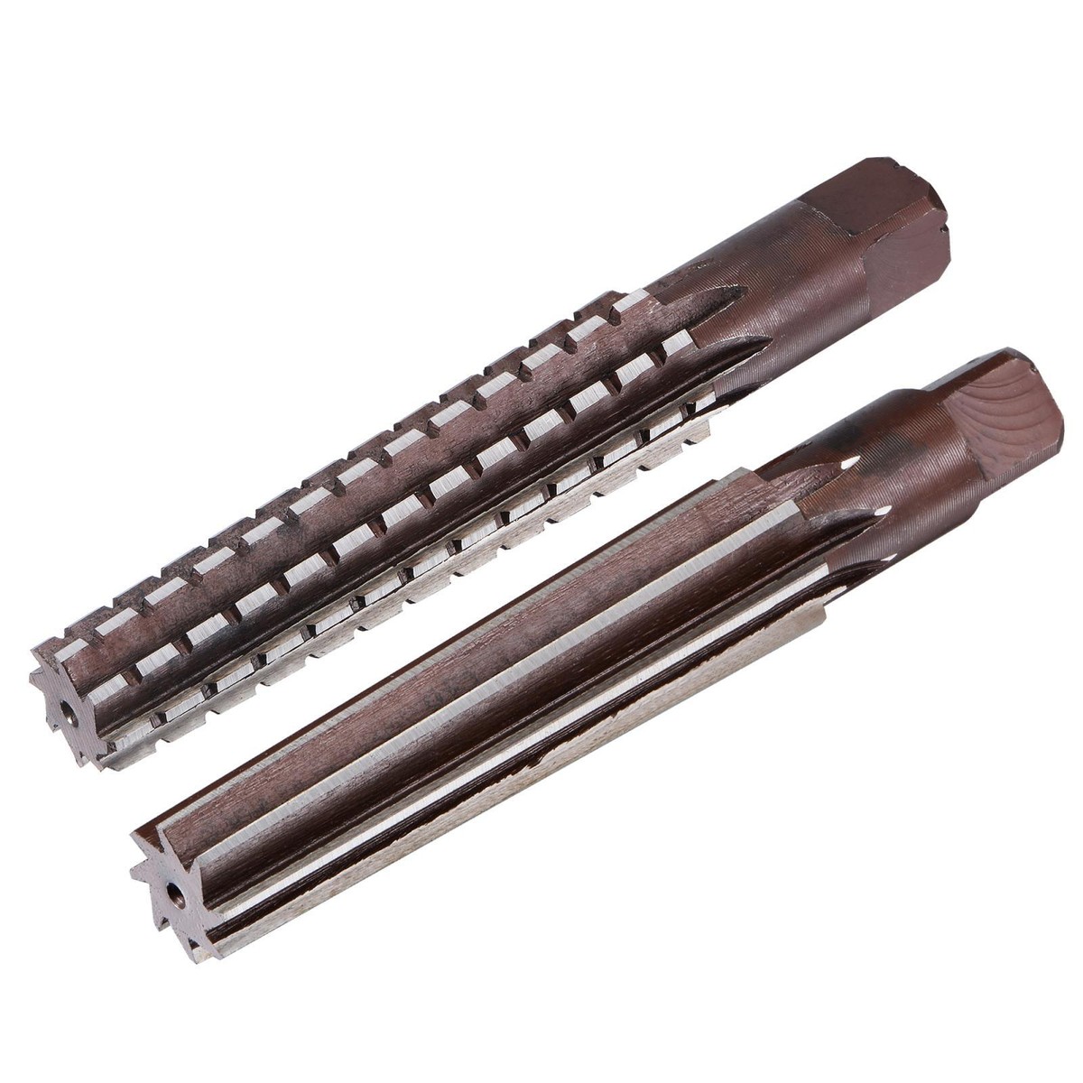 CoCud MT2 Morse Taper Reamer, 15mm - 18mm Cutting Dia. 6 Flute, Steel Milling Tool - (Applications: for Aluminum, Copper, Plastic CoCud MT2 Morse Taper Reamer, 15mm - 18mm Cutting Dia. 6 Flute, Steel Milling Tool - (Applications: for Aluminum, Copper, Plastic