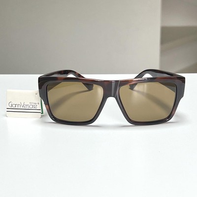 GIANNI VERSACE Vintage Sunglasses MOD 372/DM COL 900 TO Brown | eBay