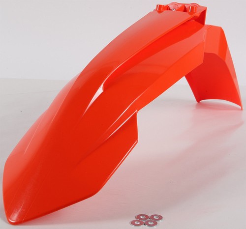 Acerbis Front Fender Orange For KTM 125 250 350 450 SX XC 16-17 2421115226 - Picture 2 of 2
