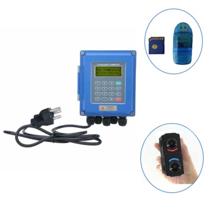 Ultrasonic Oil Flow Meter with SD Card Data Logger for DN50~700mm 1.97~27.56in