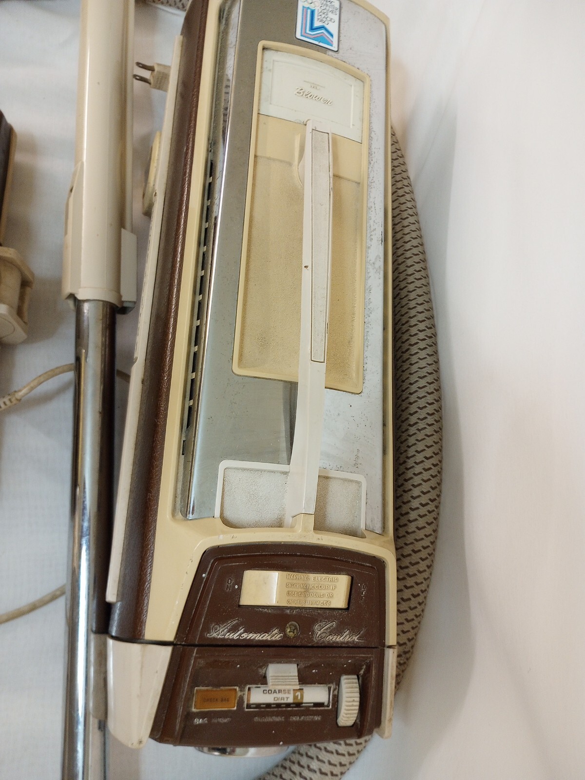 Vintage Electrolux Vacuum 1980 Olympics Model W/Hose & Floor Power Head