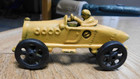 Cast Iron Toy Race Car. Nice Buy It Now