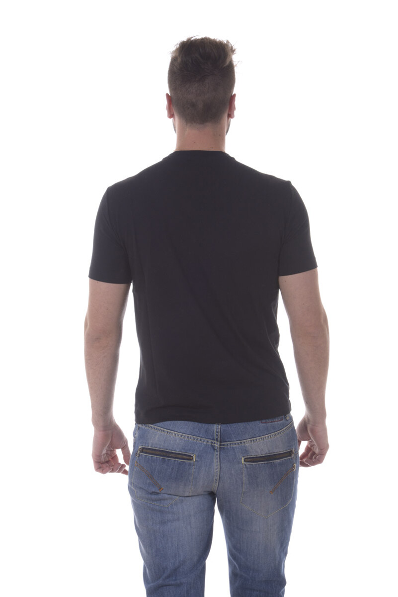 Emporio Armani EA7 T-Shirt Sweatshirt Man Black 3YPTF5PJ18Z