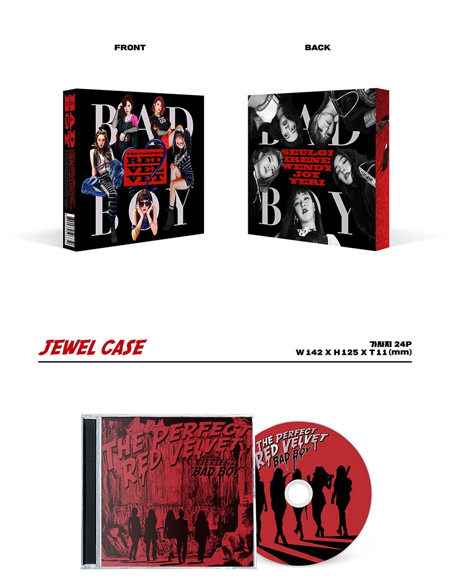 RED VELVET [THE PERFECT RED VELVET] 2nd Repackage Album CD+Photo