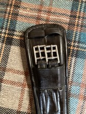 Used Schleese Softy 5" Dressage Girth - 32" Brown
