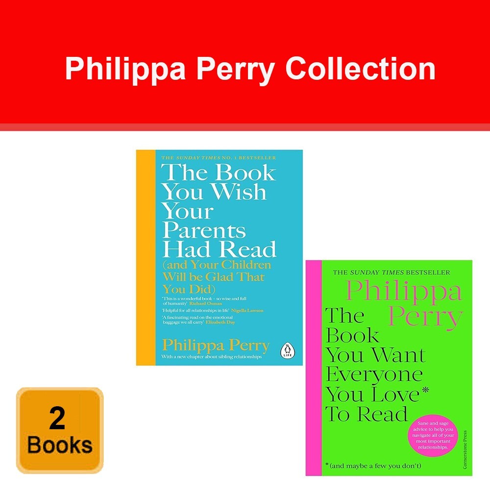 Philippa Perry Collection 2 Books Set Everyone You, Wish Your Parents Had Read