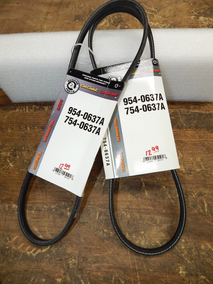 Cinghia Trasmissione Trapezoidale Trattorino Cub Cadet Riferimenti Originali 754 04041 954 04041 - Foto 2