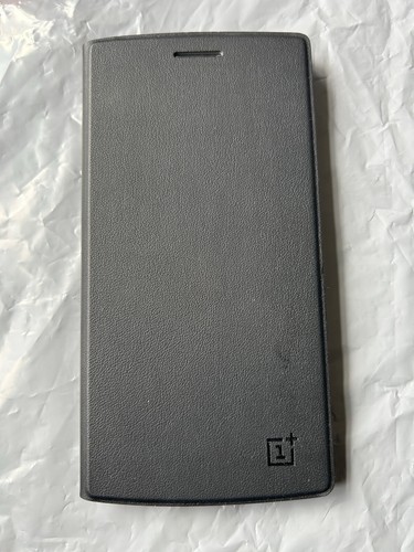 *RARE ITEM*OnePlus One A0001 Genuine Flip Cover Case Black - Picture 6 of 10