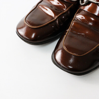 Vintage Italian made 90's Gucci Tom Ford era patent leather