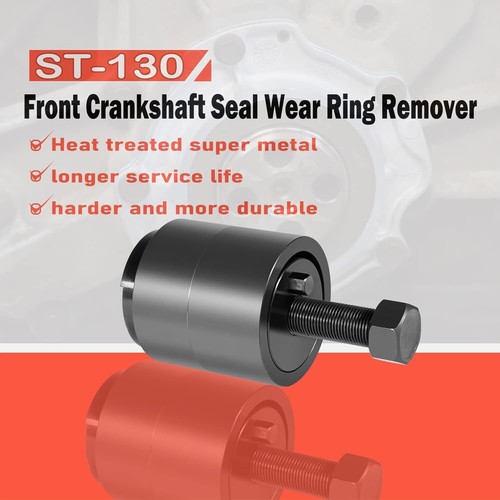 ST-130 Front Crankshaft Seal Wear Ring Sleeve Remover Tool for Ford 4.5L 6.0L - Foto 3 di 11