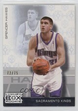 2007-08 Topps Luxury Box Rookie Silver /75 Spencer Hawes #73 1b9b