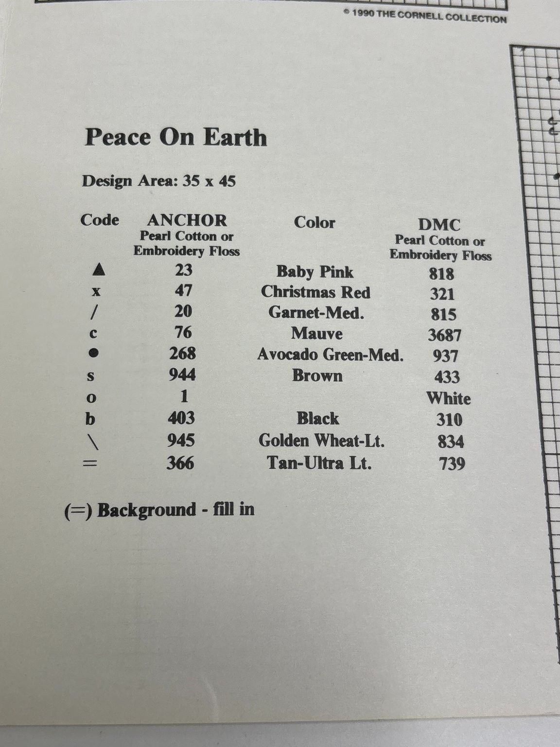 The Cornell Collection Christmas Plastic Canvas Leaflet L-25