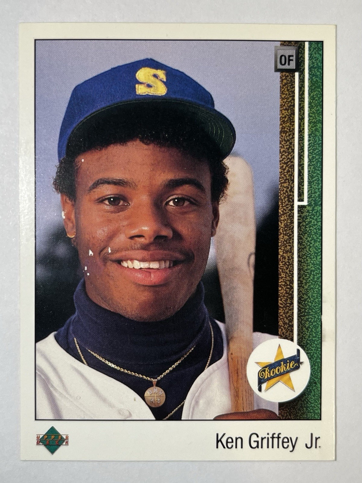 1989 Upper Deck Ken Griffey Jr. Rookie RC #1 - Seattle Mariners - Eye Appeal!
