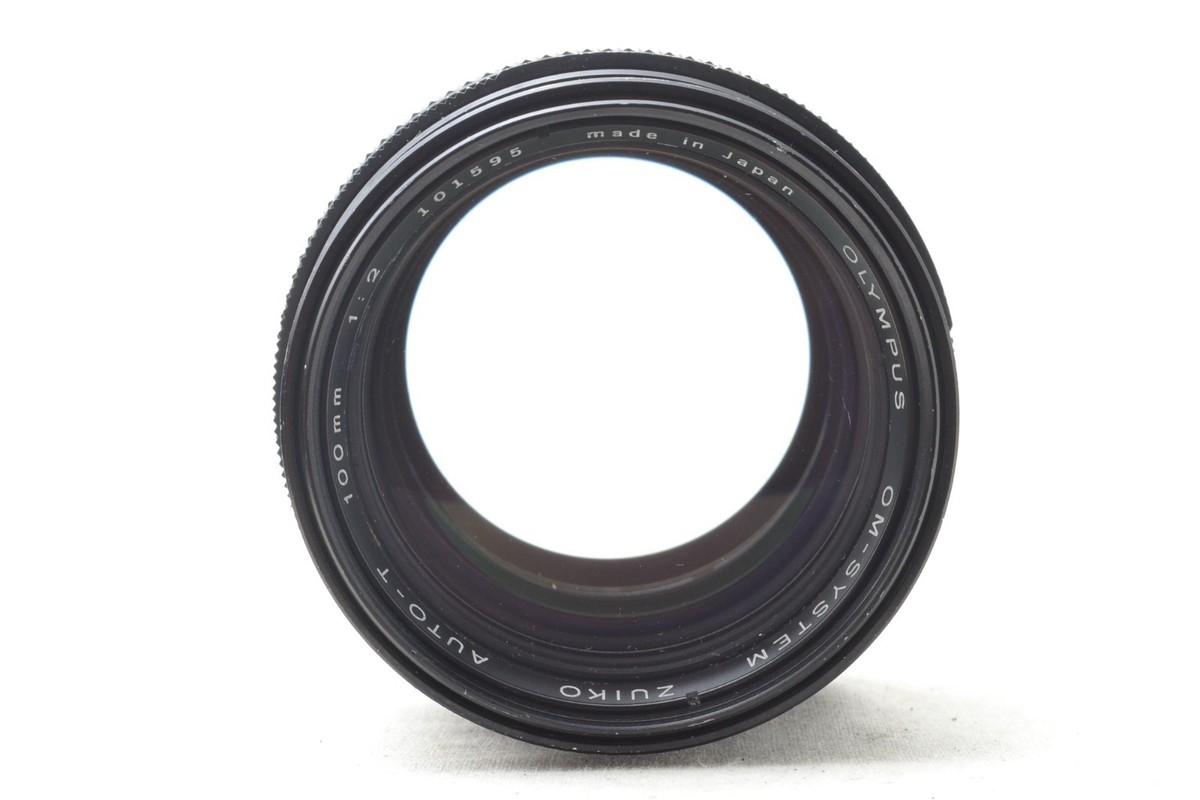 Near Mint] Olympus OM-System Zuiko Auto-T 100mm f/2 MF Lens from