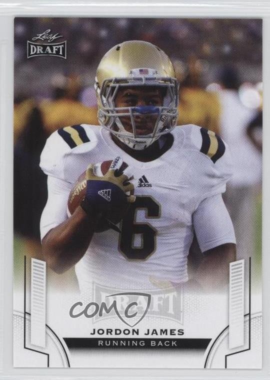 2015 Leaf Draft Jordon James Jordan James #73 6f2