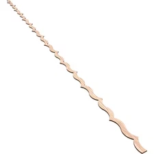 May 94 In. H X 0.25 In. W Slatwall Panels in Red Oak 43-Pack