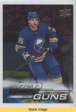 2022 Upper Deck Series 2 Young Guns Silver Foil Casey Fitzgerald #498 READ 11k6