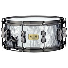 Tama S.L.P. Expressive Hammered Steel Snare Drum, 14" x 6"