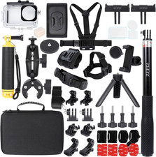 Accessories Kit for DJI Osmo Action 5 Pro/4/3, Waterproof Housing Selfie Stick T
