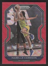 2021 Panini Prizm WNBA #22 Isabelle Harrison Prizms Ruby Wave