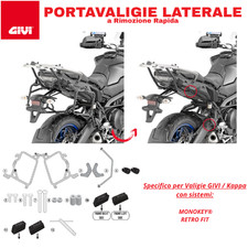 GIVI Portavaligie laterale MONOKEY® o RETRO FIT per YAMAHA Tracer 900 2018-2020