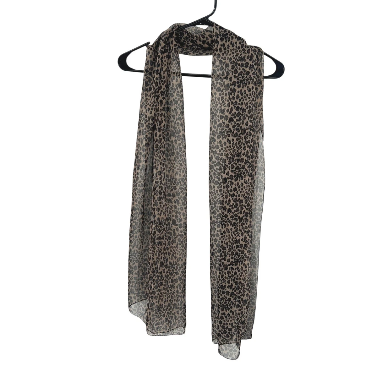 Pañuelo Leopardo Bufanda De Leopardo Para Mujer, Bufanda Larga Delgada Para Niñas Bufanda Dalmata