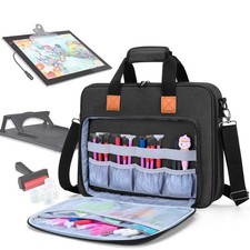 LUXJA Carrying Bag for A4 Light Pad and Diamond Painting Tools, Protective Ca...
