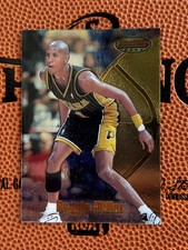 1997-98 Bowman's Best Reggie Miller #9 Base Card Pacers