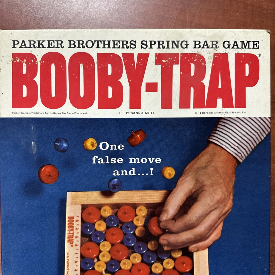 Vintage 1965 Booby Trap Game Parker Brothers in Original Box Complete - Image 4 of 4